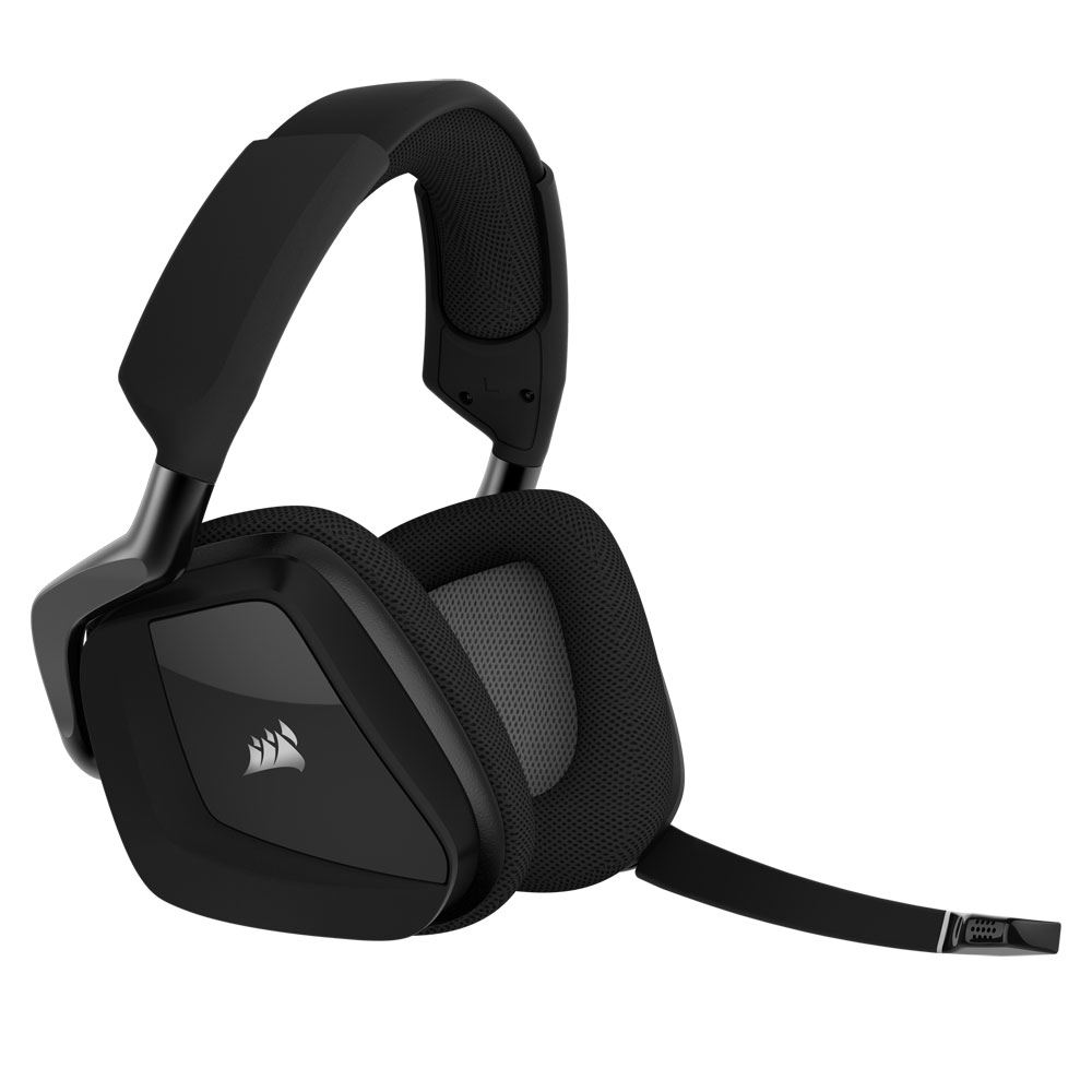 Corsair Void RGB Elite Wireless Gaming Headset; Omnidirectional Microphone, 7.1 Surround Sound – Carbon