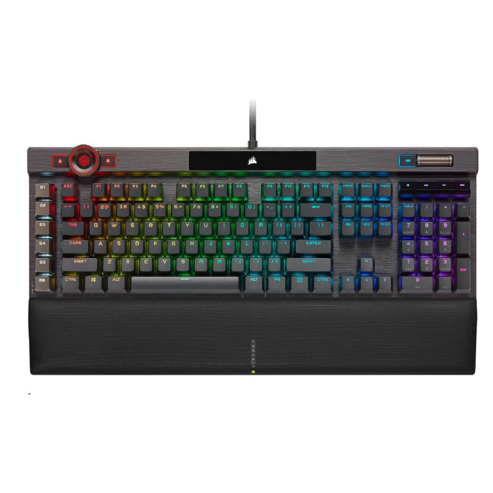 Corsair K100 RGB Optical-Mechanical Gaming Keyboard – Corsair OPX Switch