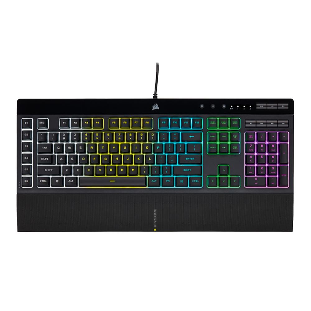 Corsair K55 Gaming Keyboard – RGB Led Backlit