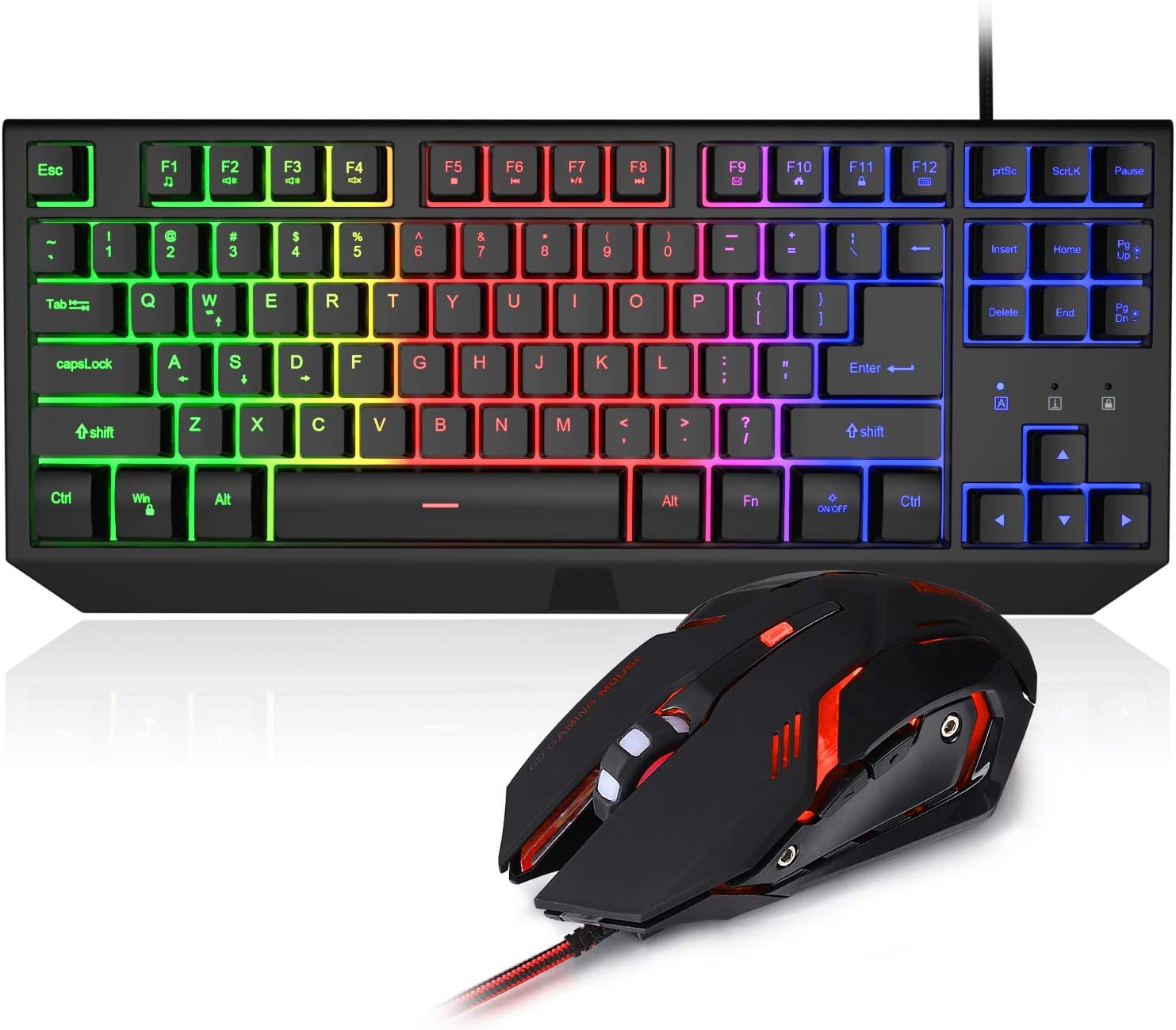 RGB Gaming Keyboard & Mouse Combo